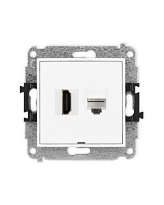 Gniazdo komputerowe, Gniazdo HDMI Karlik MGHKBO-46A