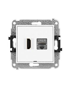 Gniazdo komputerowe, Gniazdo HDMI Karlik MGHKBO-88
