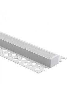 Profil do taśm LED GN02 natynkowy biały + klosz mrożony 2m Eco Light EC20656