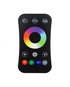 Pilot do sterownika taśm LED RGB/RGBW R8-1 RF 1-strefowy dotykowy czarny Eco Light EC61329