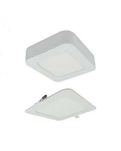 Oprawa downlight pt/nt LED lampa CCT 6W 3000K/4000K/6500K 540lm 120&deg; biała Eco Light EC61083