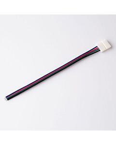 Złączka LED RGB jednostronna z przewodem 10mm Eco Light EC79629