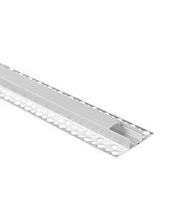 Profil do taśm LED GNS01 natynkowy anodowany + klosz mleczny 1m Eco Light EC20968