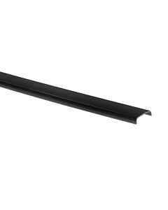 Klosz do profili LED N i P czarny 2m Eco Light EC20675