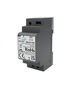 Zasilacz LED na szynę DIN PREMIUM 30W 24V 1,25A IP20 Eco Light EC61034