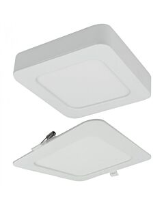 Oprawa downlight pt/nt LED lampa CCT 24W 3000K/4000K/6500K 2200lm 120° biała Eco Light EC61086