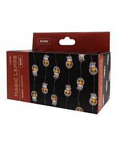 Lampki świąteczne LED 50 Bałwanki 6500K 5m USB Bluetooth Magiczne Lampki Eco Light ML61604