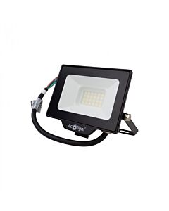 Naświetlacz LED NL-1 opcjonalny PIR 20W 6500K 1800lm 90° IP65 czarny Eco Light EC20181