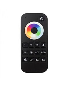 Pilot do sterownika taśm LED RGB+CCT RT10 4-strefowy dotykowy czarny Eco Light EC61332