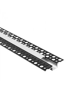 Profil do taśm LED GP-01 podtynkowy czarny + klosz mleczny 1m Eco Light EC20926