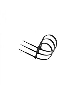 Opaska kablowa zaciskowa trytytka PREMIUM OKP-25150B 2.5x150mm czarna .MORE M20512