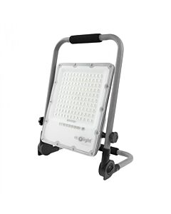 Naświetlacz przenośny LED z akumulatorem 50W 5000K 1620lm 90° IP65 szary Eco Light EC20496
