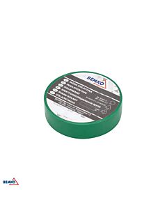 Taśma izolacyjna PVC 19x20 zielona Bemko E30-PVC1920GR