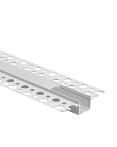 Profil do taśm LED GP02 podtynkowy biały + klosz mrożony 2m Eco Light EC20641