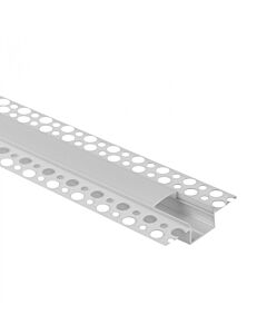 Profil do taśm LED GPS02 podtynkowy biały + klosz mleczny 2m Eco Light EC20941