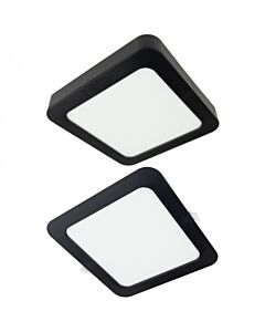 Oprawa downlight pt/nt LED lampa CCT 24W 3000K/4000K/6500K 2200 lm 120° czarna Eco Light EC61440