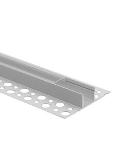 Profil do taśm LED GN01 natynkowy biały + klosz transparentny 1m Eco Light EC20932