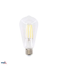 Żarówka LED dekoracyjna FILAMENT E27 7W 320° 4000K 1055lm Bemko D86-FLB-E27-ST64-070-4K