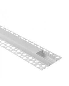 Profil do taśm LED GNS01 natynkowy biały + klosz mleczny 1m Eco Light EC20971