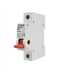 Rozłącznik izolacyjny 1P 40A 240V/415V .MORE M61233