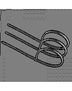 Opaska kablowa zaciskowa trytytka OK-76750B 7.6x750mm czarna .MORE M20440