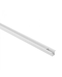Profil do taśm LED PW-01 natynkowy biały + klosz mrożony 1m Eco Light EC20855
