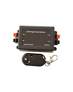 Sterownik do taśm LED MONO z pilotem RF 20 przycisków 8A 12-24V DC 96W biały Eco Light EC79621