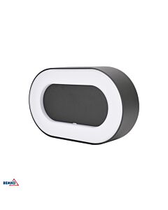 Oprawa elewacyjna LED VALIT 10W 4000K 850lm 120&deg; IP65 grafit Bemko C25-EL2-O-010GR-4K