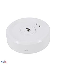 Oprawa awaryjna LED natynkowa SKALER 3W 6000K 161lm 3h IP40 biała Luxmena C91-SKL-R-3SC-AT3H-CNBOP