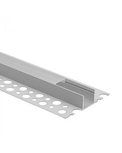 Profil do taśm LED GN01 natynkowy biały + klosz mrożony 1m Eco Light EC20933
