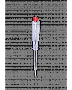 Pr&oacute;bnik tester napięcia 110-250V 140mm PN-1 dioda LED przezroczysty .MORE M20357
