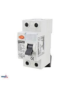 Wyłącznik r&oacute;żnicowoprądowy RCCB Typ A 2P 40A 30mA 10kA Schelinger A03-K8-2-40-030