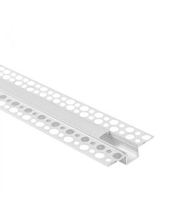 Profil do taśm LED GP-01 podtynkowy biały + klosz mleczny 1m Eco Light EC20923