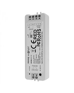 Sterownik do taśm LED V1 MONO ściemniacz z pilotem RF 8A 5-36V DC 40-288W biały Eco Light EC61308