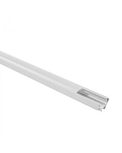Profil do taśm LED R02 narożny biały + klosz mleczny 2m Eco Light EC20624