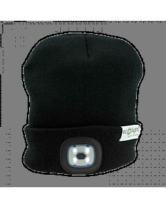 Czapka z latarką czołową LED 1W 6500K 80lm IP44 ładowalna USB czarna Eco Light EC20587 Czapka z latarką czołową LED 1W 6500K 80lm IP44 ładowalna USB czarna Eco Light EC20587
