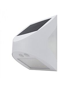 Biała Lampa Solarna Elewacyjna 3W 4000K SOE-9 Eco Light EC61027