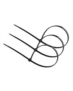Opaska kablowa zaciskowa trytytka OK-46300B 4.6x300mm czarna .MORE M20135