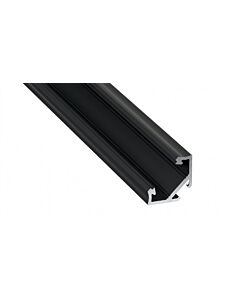 Profil do taśm LED rogowy C czarny 3m Eco Light EC20211