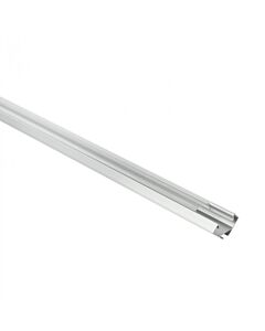 Profil do taśm LED R01 narożny anodowany + klosz transparentny 1m Eco Light EC20634