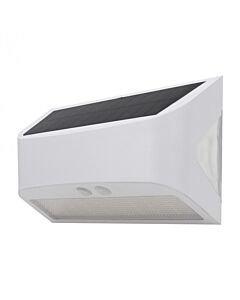 Biała Lampa Solarna Elewacyjna 6W 4000K SOE-10 Eco Light EC61028