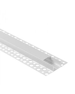 Profil do taśm LED GNS01 natynkowy biały + klosz mrożony 1m Eco Light EC20973