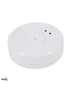 Oprawa awaryjna LED natynkowa SKALER 3W 6000K 161lm 3h IP40 biała Luxmena C91-SKL-R-3SX-AT3H-CNBOP