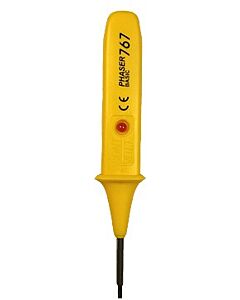 Pr&oacute;bnik tester napięcia 60-500V 150mm FAZER 767 dioda LED ż&oacute;łty .MORE M00001