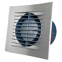 Wentylator ścienny LOOK 120 S 15W IPX4 srebrny aluminium DOSPEL 007-1553