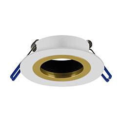 Oprawa downlight PLUTO GU10 lampa punktowa 35W biały/złoty STRUHM 04236