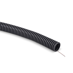 Rura karbowana z pilotem RKGL 20 320N 20/16mm 50mb czarna TT-Plast 10281