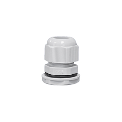 Dławik kablowy dławica z przeciwnakrętką 13-18mm IP68 szary PG-21 Elektro-Plast Opatówek 3...
