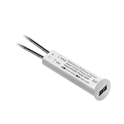 Włącznik meblowy bezdotykowy dwubiegunowy ściemnialny 12/24V 36/74W GTV AE-WBBUNI-10DIM