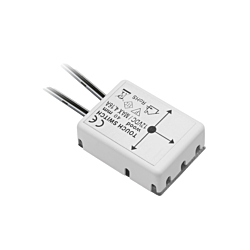 Włącznik meblowy podblatowy do 40mm z przewodem 1,5m 12V 50W GTV AE-WPDRW-00